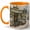 Orange, variant on Petit Chapitre Bookshop 11oz Ceramic Mug, Paris Library Coffee Cup, Cozy Reader Gift