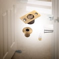 thumbnail image 2 of Tope de puerta,Tope de puerta invisible oculto Tope de puerta magnético,Tope de puerta montado en el piso Cocinas silenciosas,Dormitorio Sala de estar Herrajes para puertas Bronce Amarillo, 2 of 9
