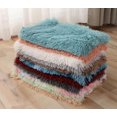 thumbnail image 2 of SHAR Cozy Double Layer Long Plush Pet Mat - Dark Coffee Color (100*73cm), 2 of 4