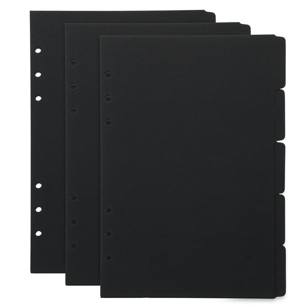 WORGEOUS 12 PCS DIVIDERES DE LA PARA DE LA PIBLER DE LA OFICINA DIVIDERES A5 DIVIDER DE LA CAPACIÓN DIVIDERES DE Clasificación