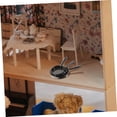 thumbnail image 3 of Muebles de tres piezas para Mini casa, suministros decorativos para casa en miniatura, manualidades decorativas, utensilios de cocina de aleación, 3 uds., 3 of 5