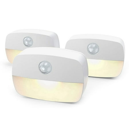 

Sensor Night Light Motion and Light Sensor LED Night Light Battery Operated for Cupboard Shelf Toilet Stairs