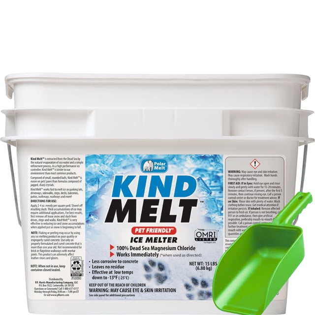 Derretidor de Hielo para Exteriores HARRIS Kind Melt Cloruro de Magnesio 6.8 kg