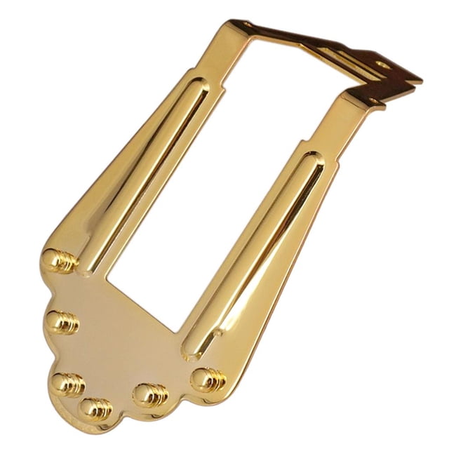 Golden Tailpiece Bridge Screw for Jazz Archtop Electric Acoustic