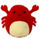 thumbnail image 1 of Muñeco salamandra dinosaurio Hexagonal vaca almohada con forma de seta muñeco de tiburón juguete de peluche al por mayor, 1 of 5