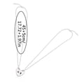 thumbnail image 3 of HOOUN 1 Pair Couple Necklaces Magnetic Heart Charm Valentines' Day Gift Romantic Color-Black White, 3 of 9