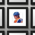thumbnail image 2 of Gallery Pops Wayne Gretzky - Art Sketch Oilers Portrait Wall Art, Black Framed Version, 12" x 12", 2 of 5