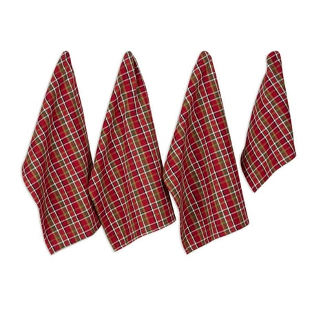 

Tartan Plaid Heavyweight Dishtowel & Dishcloth (Set Of 6)