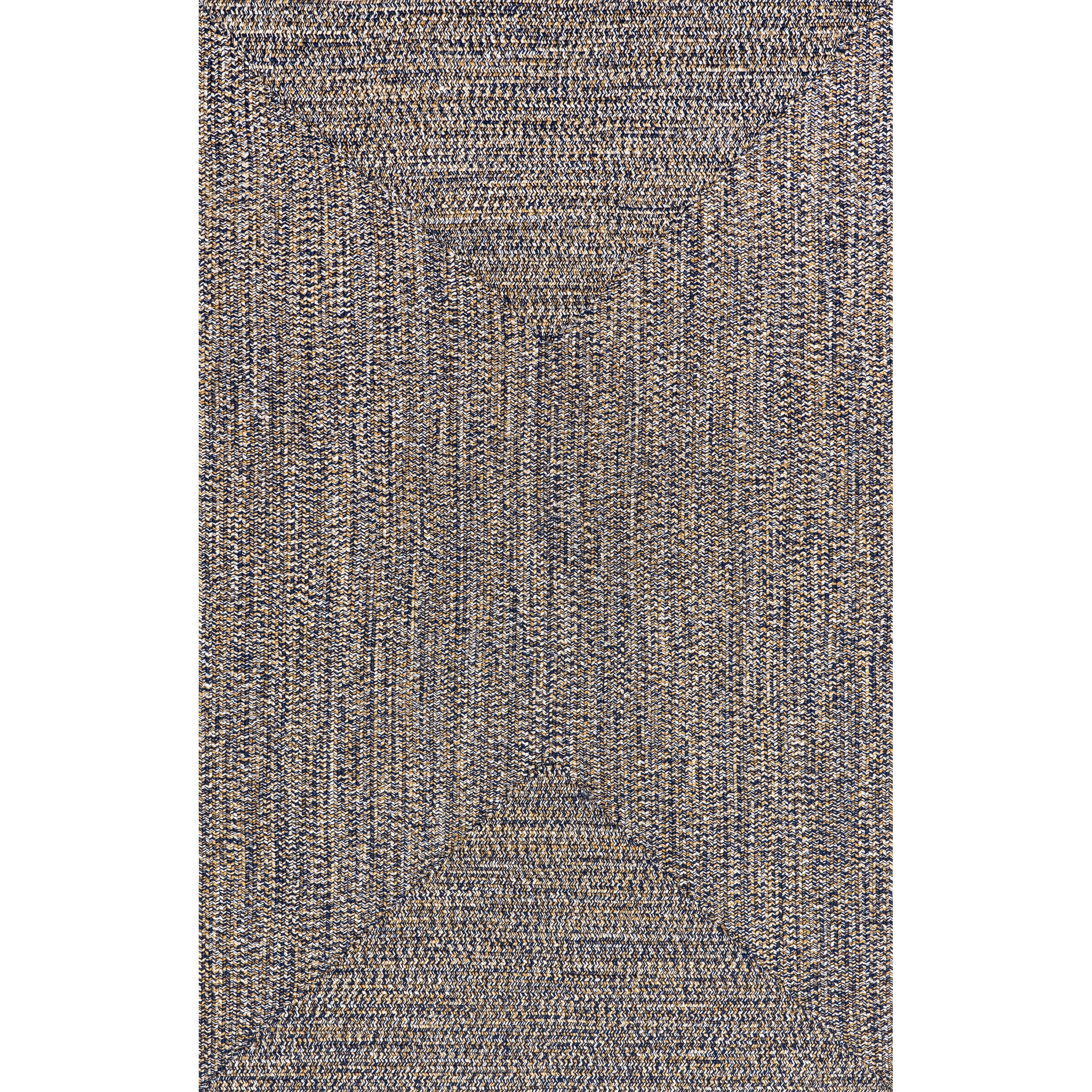 nuLOOM Wynn Braided Indoor/Outdoor Area Rug, 5' x 8', Dark Blue