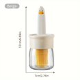 thumbnail image 4 of 1pc Integrated Barbecue Brush Silicone Oil Brush High Temperature Resistant Cooking Kitchen Pancake Home Baking Oil Brush Bottle Cooking Tools For Home Baking And Pancake Making Kitchen Baking Access, 4 of 4