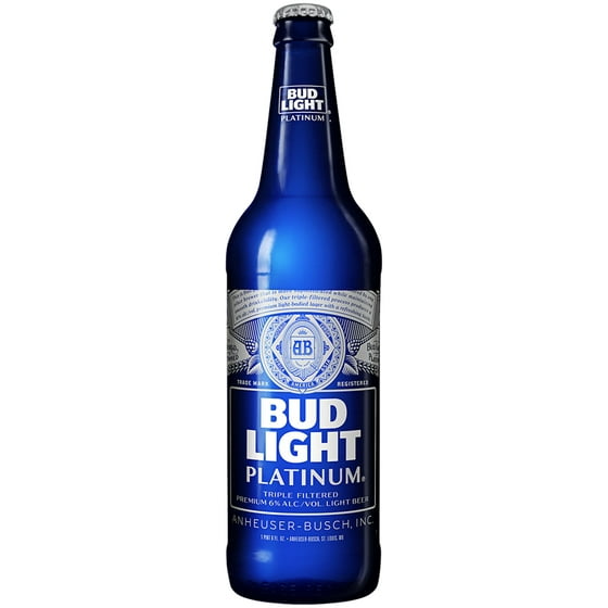 Bud Light Platinum Beer 22 Fl Oz Bottle Com