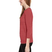 Buffalo David Bitton Womens Mercer Crew Neck Striped Blouse