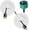 White, variant on TV Wire Hider Kit for Wall Mount TV, White in Wall Cable Management Kit, Includes 2 Pass Throughs and Hole Saw Drill Attachment for Easy Install