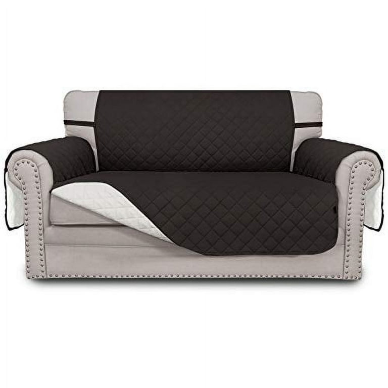 Easy-Going Sofa Slipcover Reversible Loveseat Cover Water