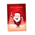 thumbnail image 1 of Navidad jardín bandera Santa Claus Banner bandera vacaciones Festival decoración, paño , 47x32cm Riendo santa_2, 1 of 7