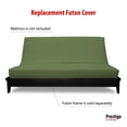 thumbnail image 3 of Premium Cotton/Polyester Futon Cover by Prestige Furnishings - Solid Collection - Solid Olive Green - Full Size (54" x 75"), 3 of 6