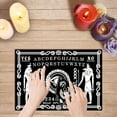 thumbnail image 5 of Pendulum Dowsing Divination Board set Wooden Spirit Board Black Talking Board Game for Spirit Hunt Birthday Party Supplies with Planchette Others 300x210x5mm 2pcs/set, 5 of 9