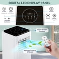 thumbnail image 4 of 10000 BTU Portable Air Conditioners, 4 in 1 Portable AC Unit with Cool Dry Fan Sleep Modes, Cools Up to 450 sq.ft, Quiet, Remote, LED Display, 24H Timer, Window Install Kit for Bedroom, 4 of 8