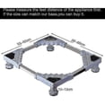 thumbnail image 2 of Pedestal For Washing Machine, Refrigerator And Dryer, Adjustable From 5066 Cm, 2 of 5
