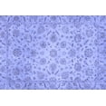 thumbnail image 1 of Ahgly Company Indoor Rectangle Abstract Blue Modern Area Rugs, 2' x 5', 1 of 4