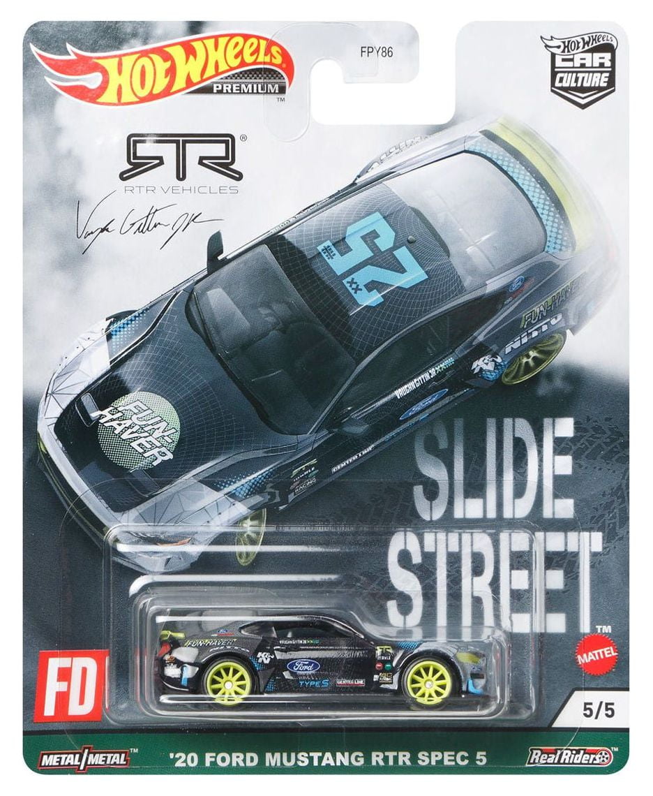 Hot Wheels Premium Car Culture 2021 - Slide Street - 957E Set of 5