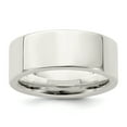 thumbnail image 1 of SS 8mm Comfort Fit Flat Size 4 Band Size 4, 1 of 2