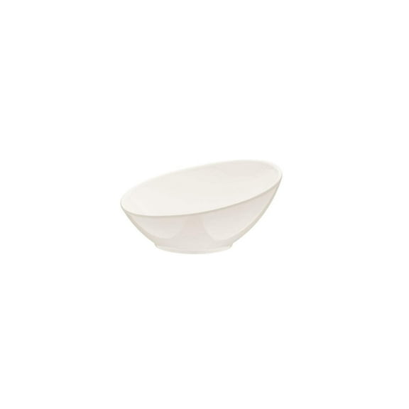 Gourmet dia.8.75" h:3" 29 oz. Round Warm White Porcelain Bowl