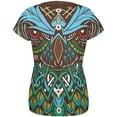 thumbnail image 2 of Trippy Owl All Over Womens T-Shirt - Small, 2 of 2
