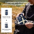 thumbnail image 2 of Saco de Dormir Naturehike LW180 Ultraligero Impermeable 771g, 2 of 9
