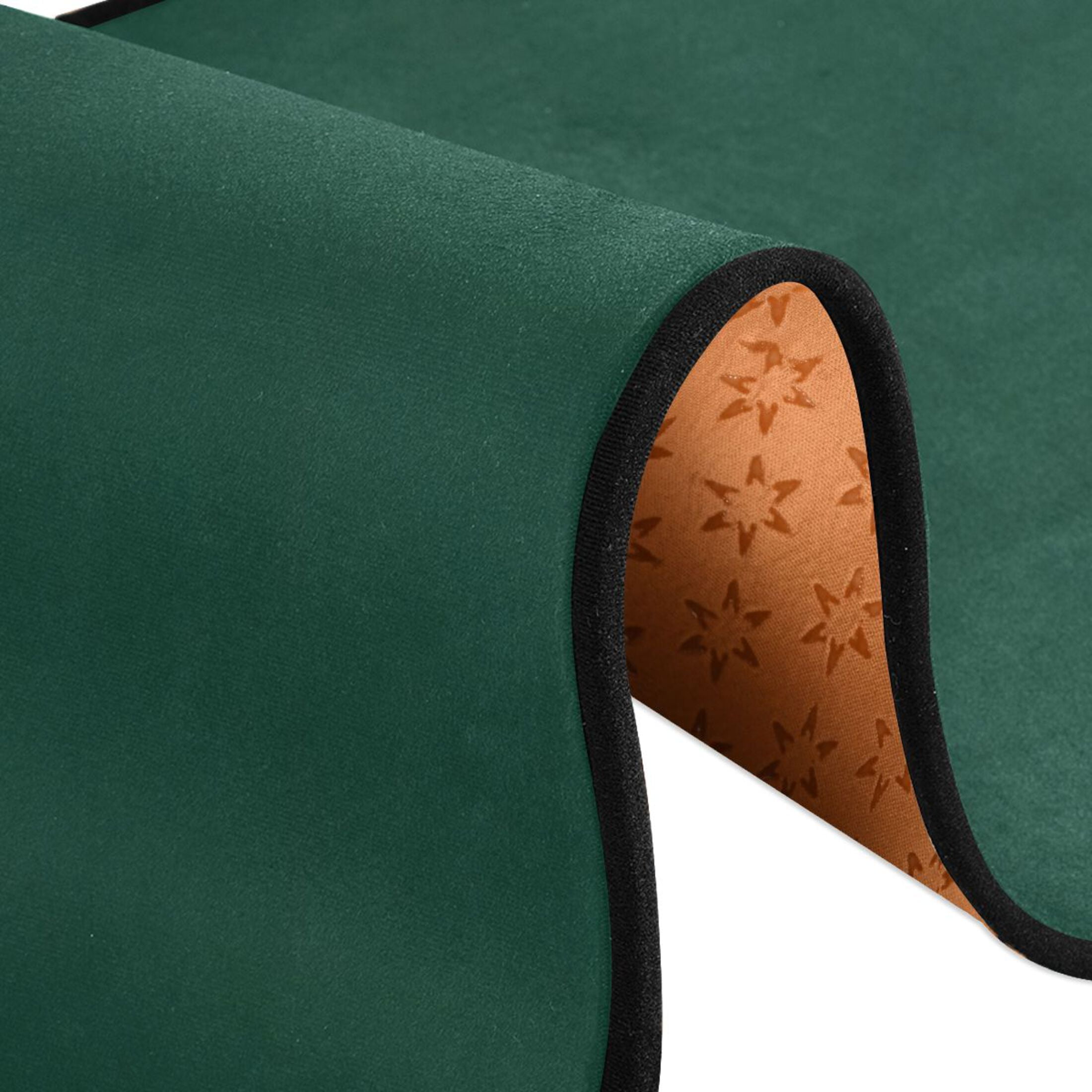 Ryvnso Dark Green Paint Hallway Runner Rugs Floor Carpet Non Slip Entryway Mat 2' x 6'