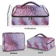 thumbnail image 3 of Iauyy Casserole Carrier for Hot Food Insulated Casserole Travel Carry Bag with Lid Food Warmer Bag for Party/Picnic,Soft Pastel Dots, 3 of 7