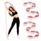 thumbnail image 1 of Bandas de resistencia para fitness, banda de resistencia de 10 secciones, correa elástica con mangos 2 piezas y rosa claro - Ideal para (entrenamiento de cuerpo completo/yoga), 1 of 7
