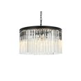 thumbnail image 1 of Elegant Lighting Sydney 26" 8 Light Royal Crystal Chandelier, 1 of 9