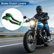 thumbnail image 2 of Palancas de freno y embrague cortas únicas para Aprilia RSV4 2009-2022, palanca de freno ajustable en 6 posiciones, aleación de aluminio T6 6061, verde, 1 juego, 2 of 7