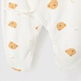 thumbnail image 5 of CAUYDY Preemie Boy Coming Home Outfits Baby Clothing Fall Winter Newborn Long Sleeve Sleepers Infant Boys Cute Romper Bodysuit 0 3 6 9 12 18 24 Months Yellow for Sizes 1-3 Months, 5 of 6