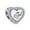 Silver-Tone, variant on Bling Jewelry Womens Valentine "I LOVE YOU" Heart Charm Bead Two-Tone Gold Plated Sterling Silver