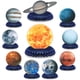 thumbnail image 1 of Suministros para fiestas, tema del sistema solar espacial Eersida x10, 1 of 6