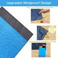 thumbnail image 3 of Bangus Couverture de Plage Résistant au Sable, Très Grand Tapis de Plage Surdimensionné, Grand et Compact Tapis Sans Sable Séchage Rapide, Léger et Durable, 3 of 6