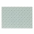 thumbnail image 1 of Easter Cutting Board, Black and White Pattern Hand Drawn Style Rabbits with Bowties and Patterned Eggs, Decorative Tempered Glass Cutting and Serving Board, Small Size, Black White, by Ambesonne, 1 of 1