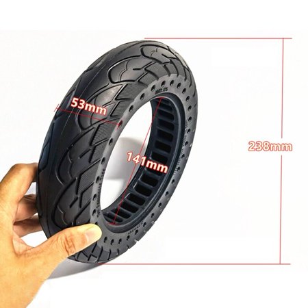 10 Inch Electric Scooter Solid Tire 10X2.125 Front Rear Wheel Tyre For M365
