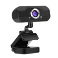 thumbnail image 1 of HEVIRGO Web Video Camera 360-Degree Rotation Built-in Microphone Bracket Adjustable High Precision Record Video Video Calling Conferencing Recording Webcam for Home, 1 of 10