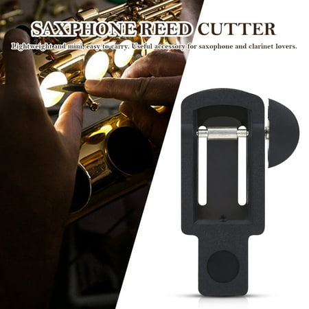 - Saxphone Reed Trimmer,Soprano Alto Tenor Saxophone Sax Clarinet Reed Trimmer Cutter Repair Tool Reed Trimmer