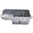 thumbnail image 4 of New Aluminum Oil Pan Compatible With Honda Civic HX 4 Cyl 1.7L Civic EX 4 Cyl 1.7L GX 2001-2005 By 3310085 11200PLE000 HOP30A OP37608 SK264486, 4 of 6