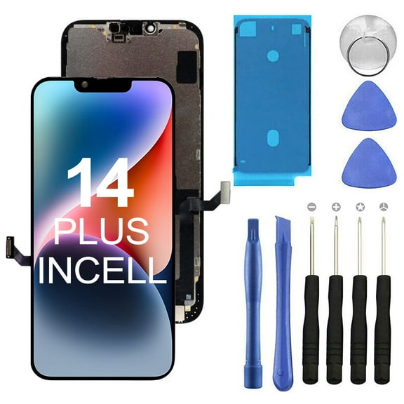KIQ Replacement LCD Screen Full Assembly with Digitizer Compatible with iPhone 14 Plus(incell)