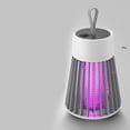 thumbnail image 1 of Myggdödarlampa Lågt brus Lågstrålning USB laddning Multifunktionell bärbar mygglampa för hemmacamping [Laddningsmodell] (Gray)Type2, 1 of 5