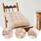 thumbnail image 5 of Fundas de almohada para cojines de asiento para uso doméstico, cojines de suelo de pana con mechones para tatami de salón, cojín de felpa de 40 cm., 5 of 6
