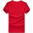 thumbnail image 4 of Men's T Shirt Short Sleeve Crew Neck T-Shirt Casual Summer Classic Basic Tee Shirts, 4 of 4
