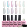 thumbnail image 1 of Set de Esmalte de Uñas AIMEILI Gel Perlado Sin HEMA Brillante 6x10ml, 1 of 8