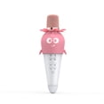 thumbnail image 1 of yeacher Pink Wireless Bluetooth Microphone with LED Lights, 1800mAh Battery, Echo Effect, and 7-Color Display for Home Entertainment, 1 of 6