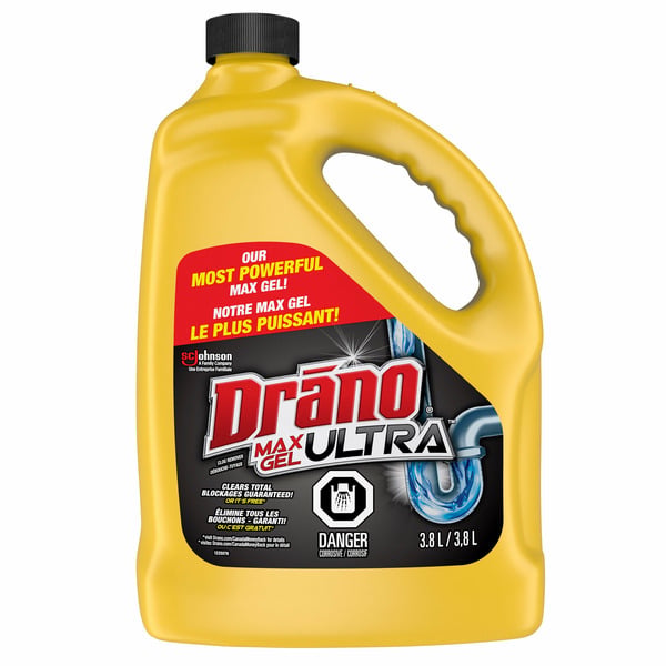 Drano Max Gel Ultra Clog Remover & Cleaner – Powerful Drain Cleaner for Sinks, Toilets, and Pipes